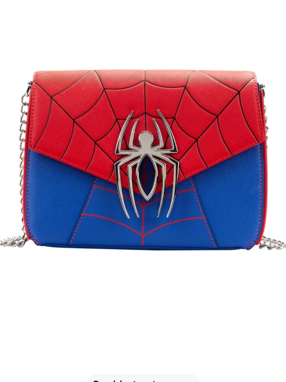💙PRICE FIRM♥️NWOT Loungefly Marvel Spiderman Color Block Crossbody